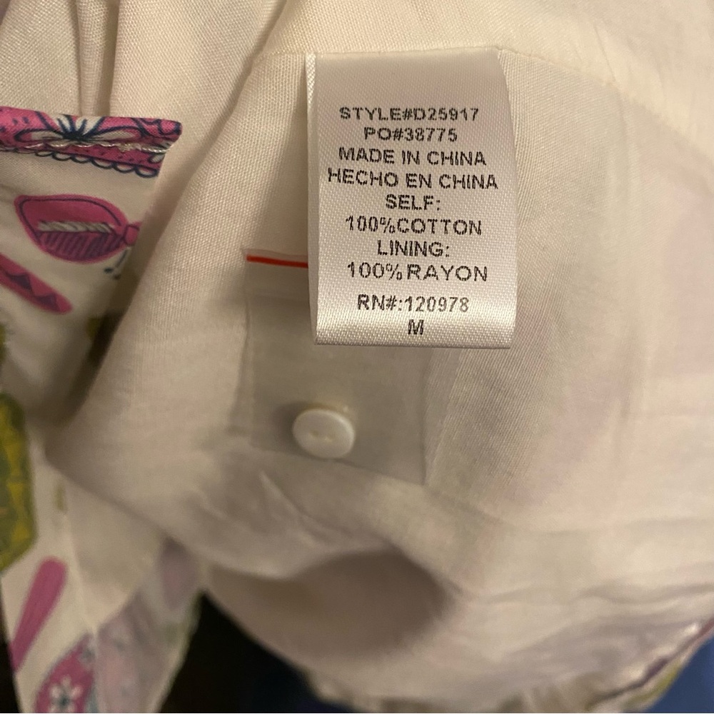 Entro Pink and Green Patterned Dress - Picture 10 of 10